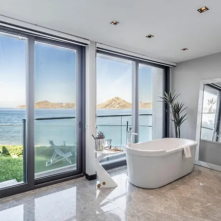 Cimentepe Deluxe 1 - With Heated Pool & Close To Yalikavak Marina Vila Bodrum