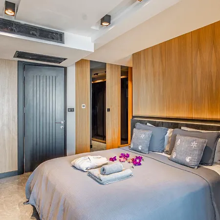 Вилла Cimentepe Deluxe 1 - With Heated Pool & Close To Yalikavak Marina *