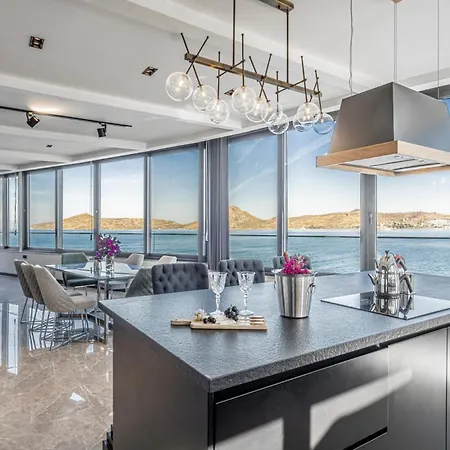 Cimentepe Deluxe 1 - With Heated Pool & Close To Yalikavak Marina * 博德鲁姆